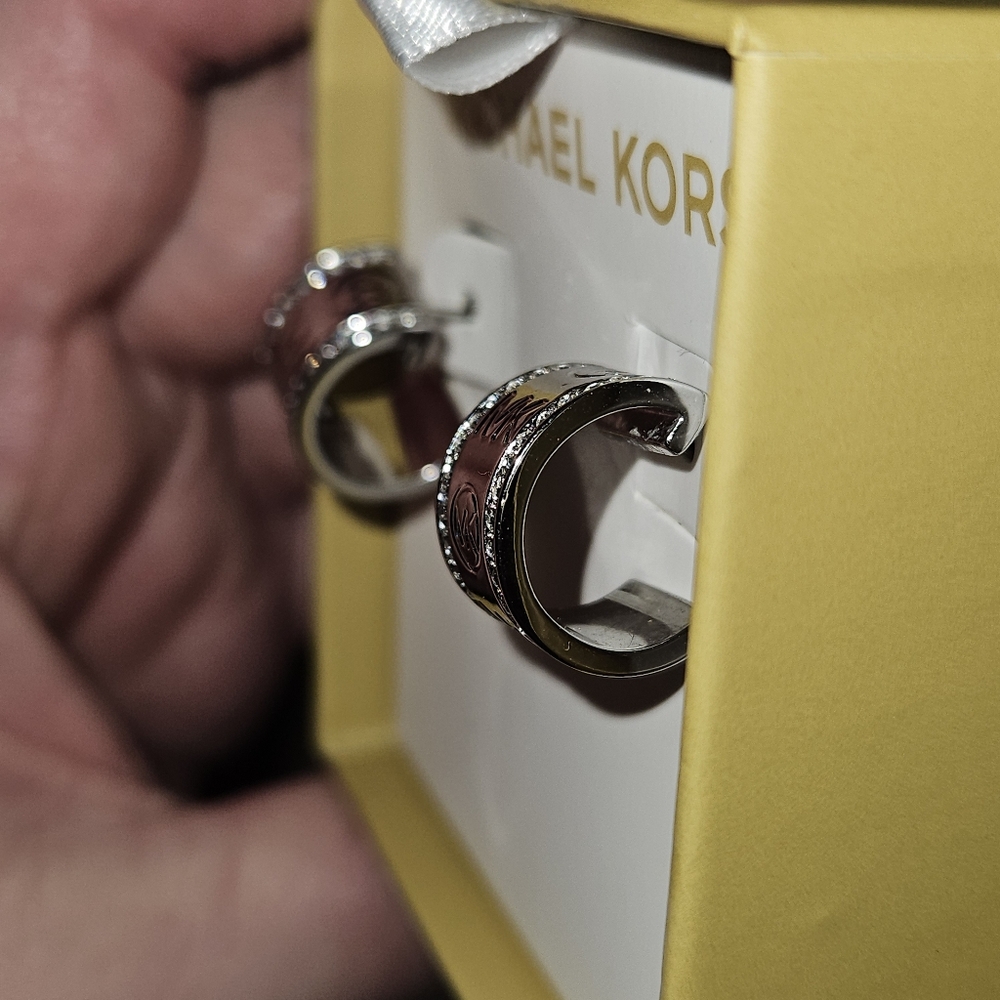 Michael Kors Silver Earrings - Picture 4 of 9
